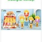Mini Wiatrak Ręczny Frytki Fast Food 14,5cm 18szt