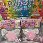 Zabawka Squeeze Toys Pinch Family Łapka Kota 12 szt.