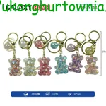 Brelok do Kluczy Miś Kryształowy 10cm Mix Kolorów