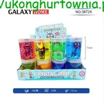 Zabawka Crystal Mud Slime z Figurką Robot 7.5cm - Zestaw 12 szt.