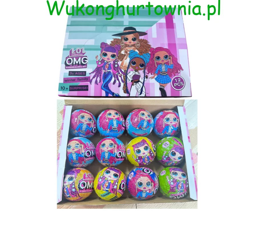 Zabawka Lalek LOL OMG Surprise Kula Niespodzianka 12szt