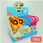 Miecz na Bańki Mydlane Pączek Donut 24 szt. Kolorowe