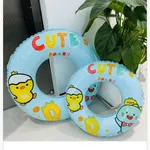 Koło do pływania 90cm błękitne wzór Cute Roarr kaczuszka