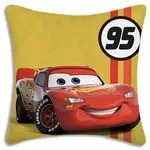 Poduszka 45x45cm Zygzak McQueen Auta Cars Żółta