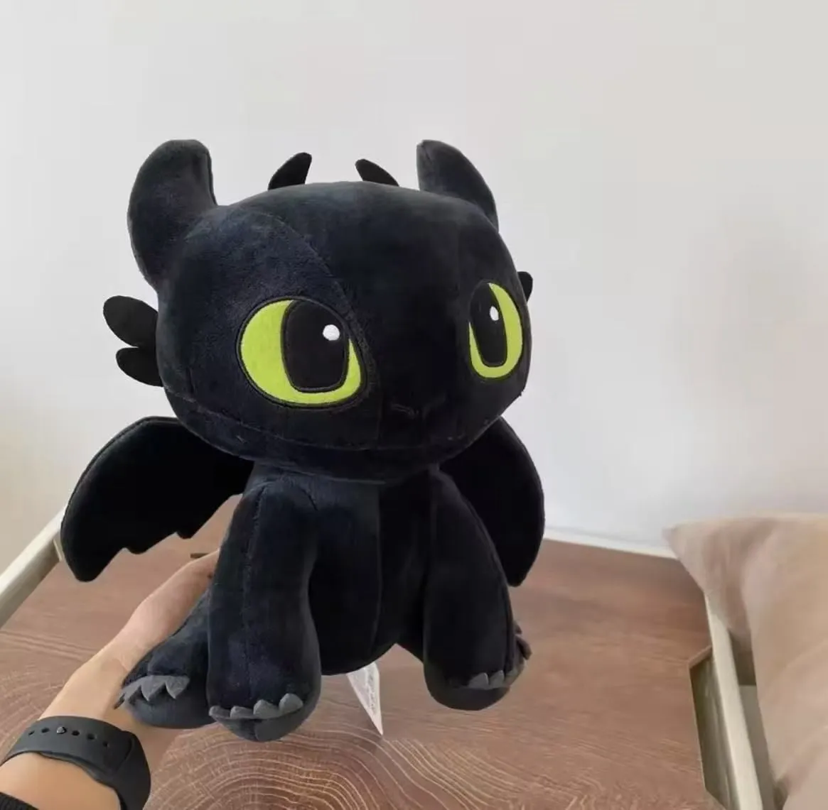 Maskotka Pluszowa 30cm Biały Smok Toothless