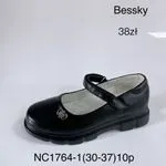 Półbuty Dziecięce Bessky Czarne Wizytowe Rozmiary