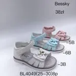 Sandały dziecięce Bessky BL4049 rozmiar 25-30 z kokardą