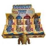 Squishy Toys Zabawka Goryl Rozciągliwy Gniotek 8 szt