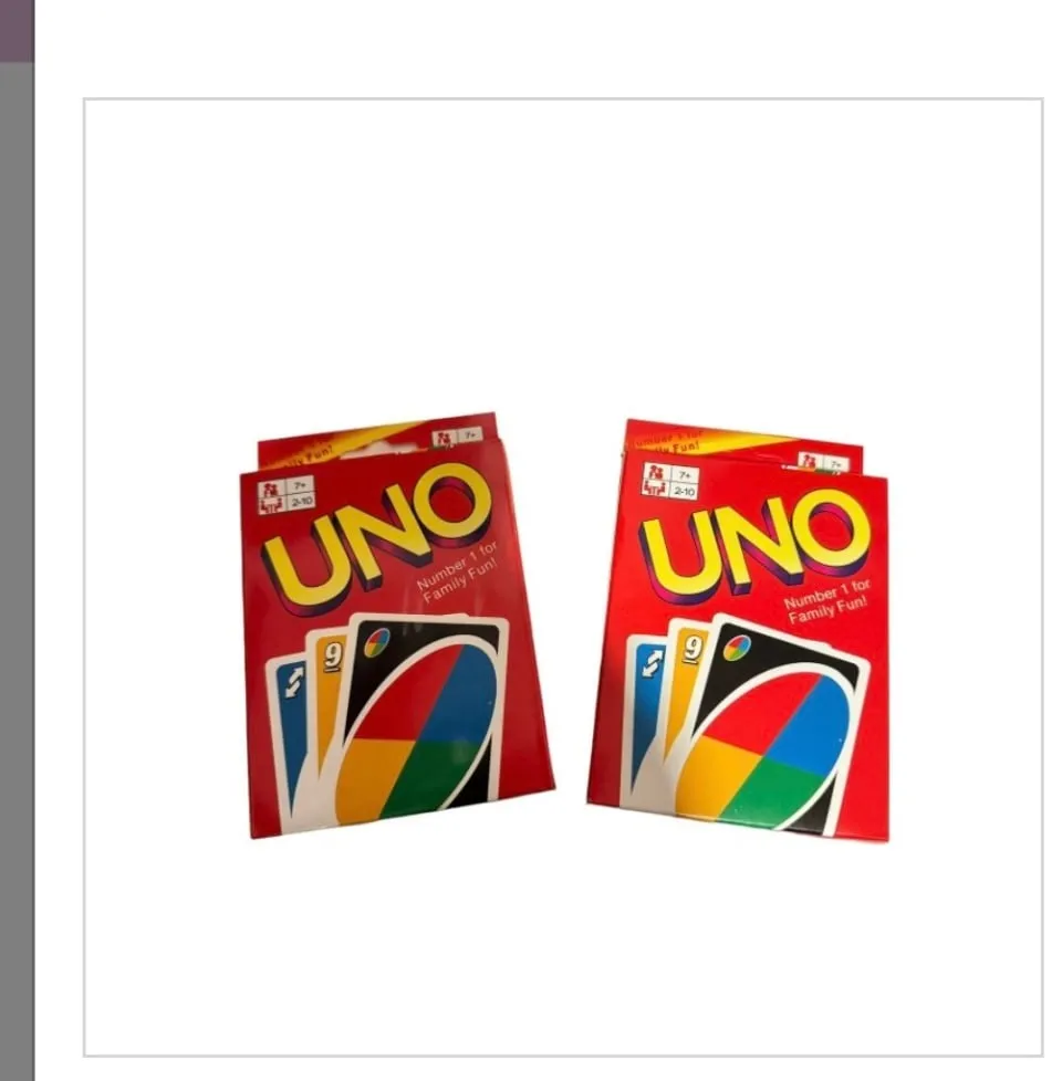 Karty UNO gra karciana rodzinna 7+, opakowanie 12 szt