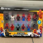 Zestaw 12 Figurek Spider-Man DIY do składania