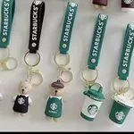 Brelok do Kluczy Silikonowy Starbucks Miś i Kubek 50 szt.