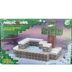 Klocki Magnetyczne Magic Cube 38PCS - Zestaw Świat Pixeli