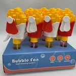 Zabawka Bubble Fan Frytki - Ręczny Wiatraczek do Baniek, 16 szt.