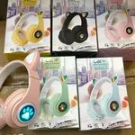 Słuchawki Bluetooth Cat Ear B39M z uszami LED, 6 szt. Mix