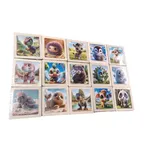 Drewniana Zabawka Logiczna Puzzle Zwierzęta 24 szt. Mix