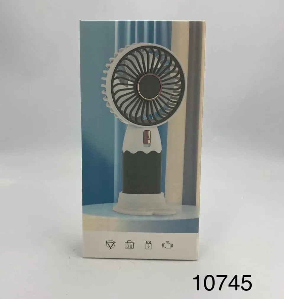 Mini Fan dla Dzieci - Przenośny Wentylator USB z Podstawką, 6 szt.