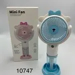Mini Fan USB z mgiełką i uszkami, 6 szt.