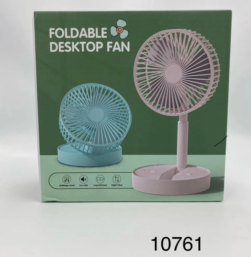 Składany Desktop Fan dla Dzieci - Regulowana Wysokość, 6 szt.