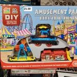 Zabawka Amusement Park Electric Train DIY 13 el. Kolejka Elektryczna