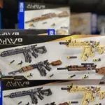 Klocki Pistolety Zhe Gao MHWP Karabin SMG Zestaw 6 szt. PK16780