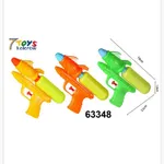 Pistolety wodne 19cm z zewnętrznym zbiornikiem, mix 12 szt.