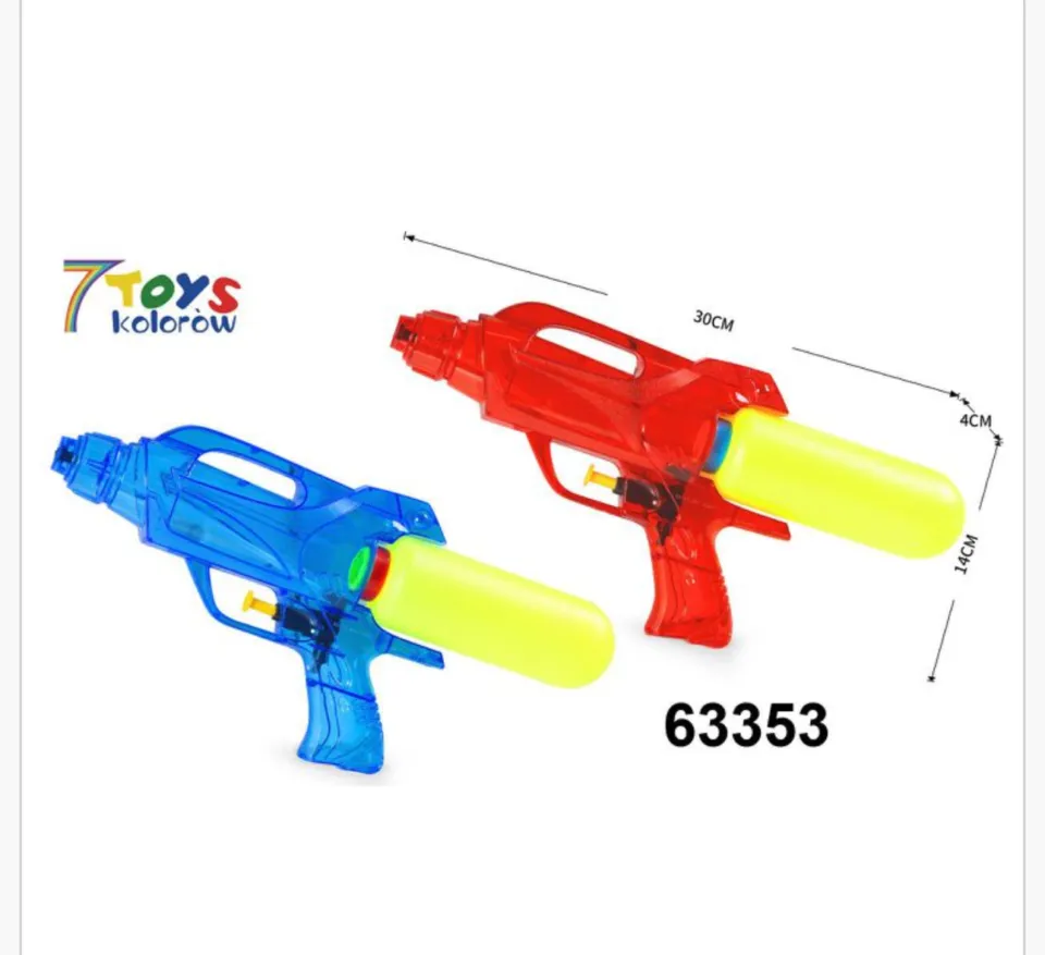 Pistolet na wodę 30cm z odkręcanym zbiornikiem, 12 szt. Mix