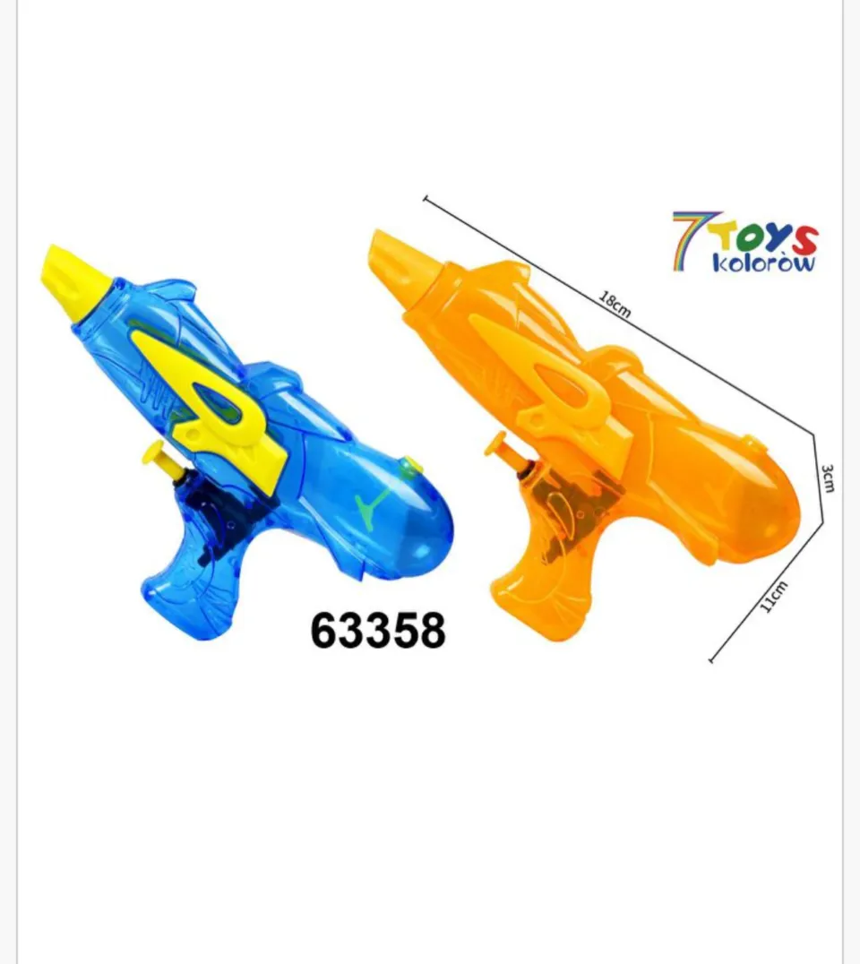 Pistolety Wodne 18cm Mix Kolorów 7 Toys 12szt