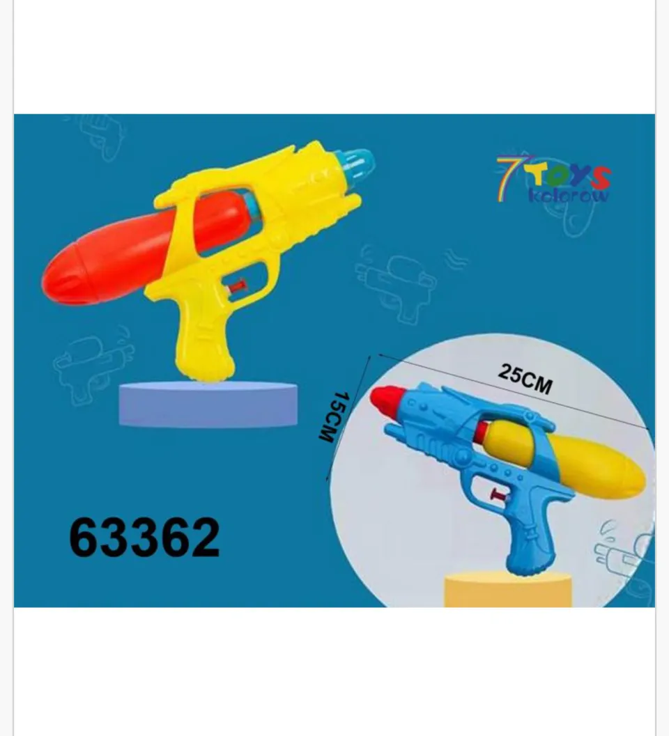 Pistolet na wodę 25cm mix kolorów - zabawka wodna PK16817