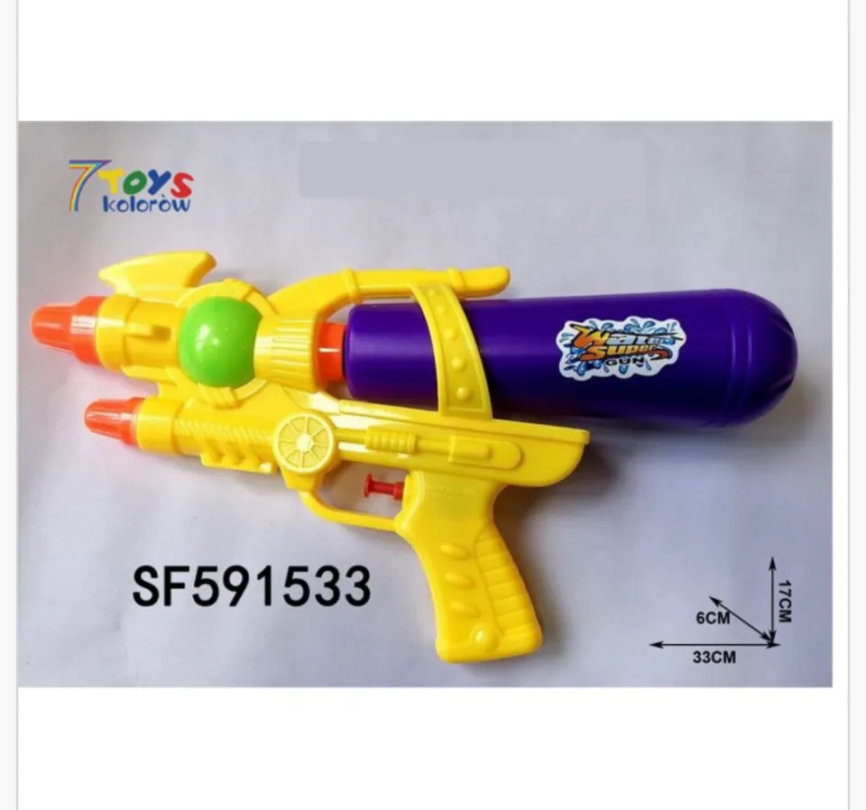 Pistolety Wodne 33cm Water Super Gun, Mix Kolorów, 6 szt/paczka