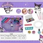 Zestaw Kosmetyczny dla Dzieci Kuromi 14PCS 31cm Makijaż Paznokcie