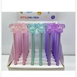Długopis Styling Pen z brokatową głową misia 36 szt.