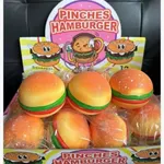 Zabawka Squeeze Pinches Hamburger Gniotek Antystresowy 12szt