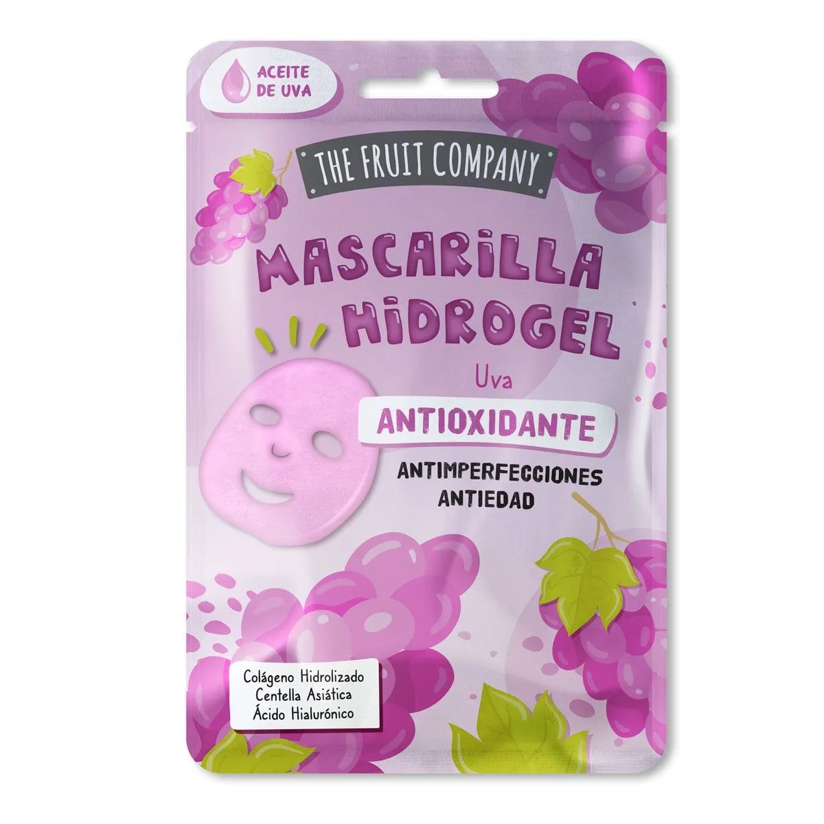 Maska Hydrożelowa Winogrono The Fruit Company 24 szt.