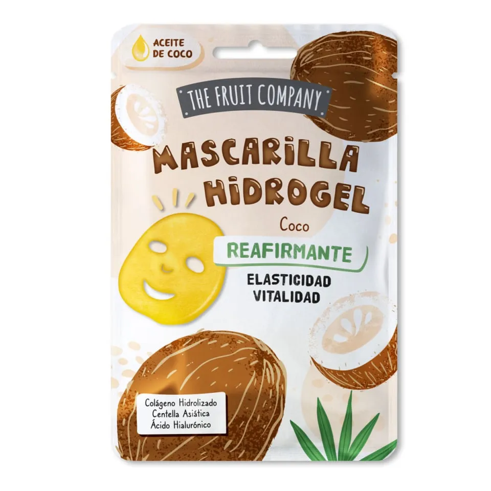 Maska Hydrożelowa The Fruit Company Kokos Ujędrniająca