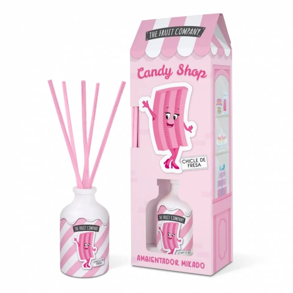 Zapach do domu 40ml The Fruit Company Candy Shop Guma Truskawkowa