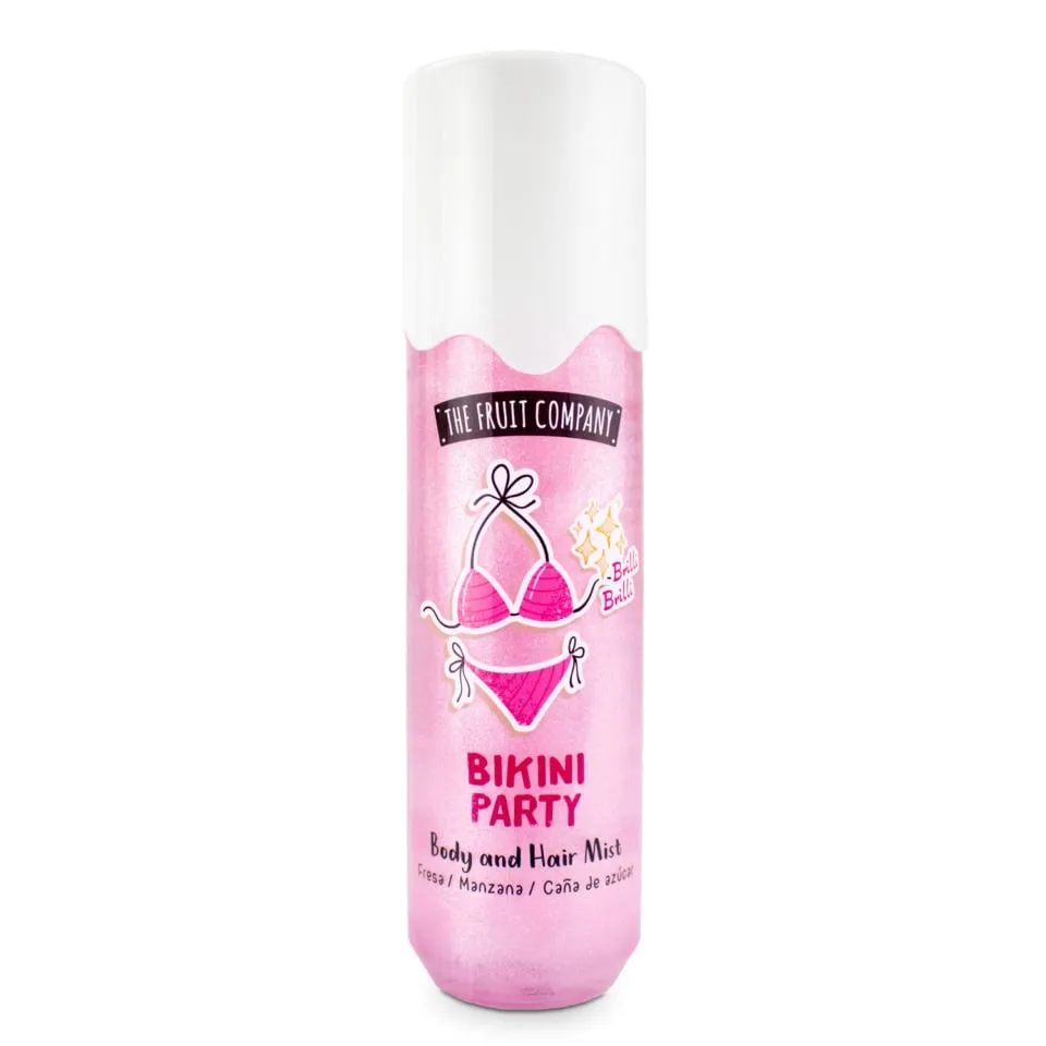 Mgiełka do Ciała i Włosów 200ml The Fruit Company Bikini Party Brokat