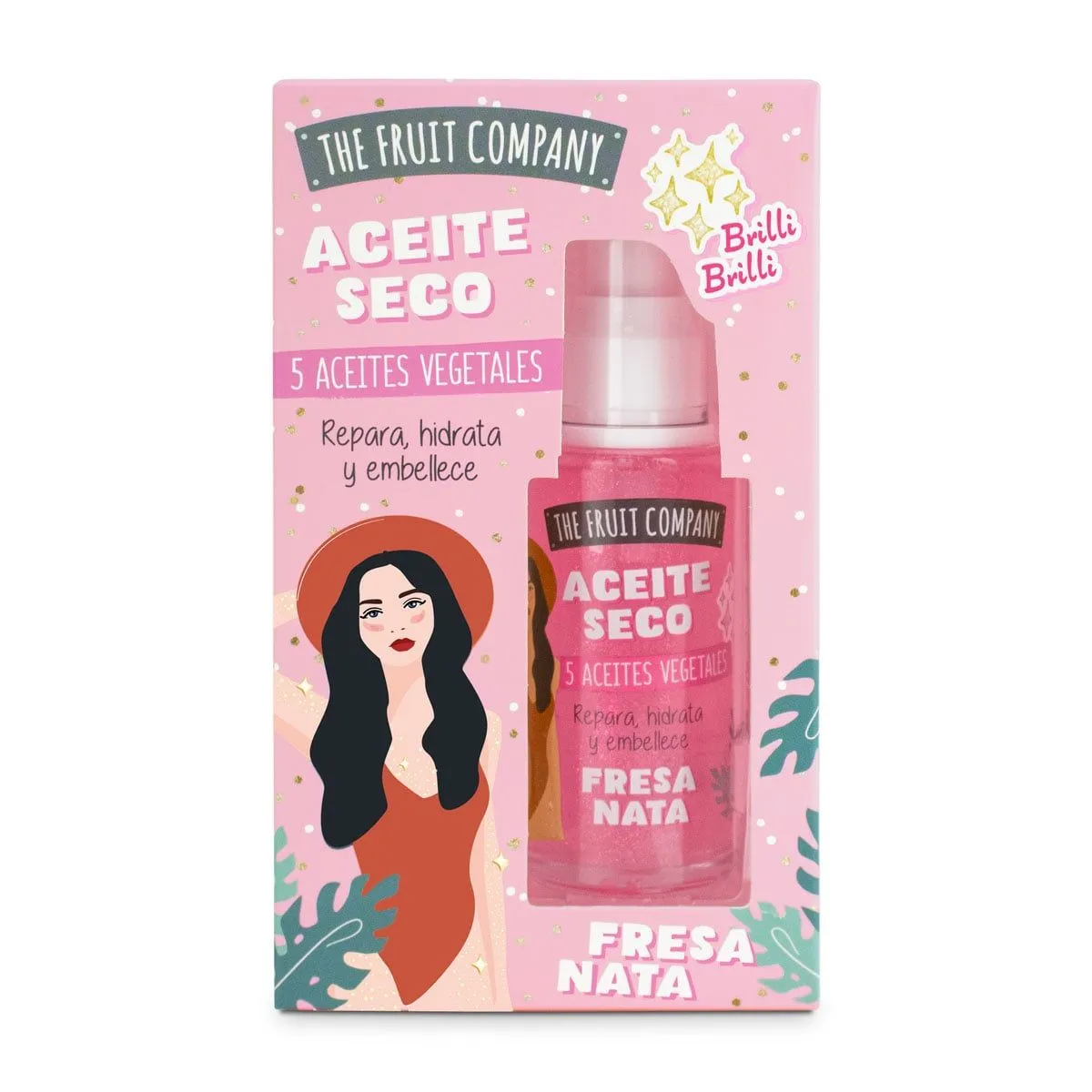 Olejek Nawilżający do Ciała 50ml The Fruit Company Fresa Nata