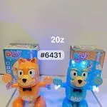 Elektryczny Bluey z Muzyką, Światłem i Ruchem - 6 Szt/Paczka Mix