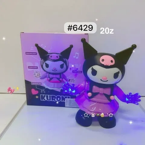 Elektryczna Figurka Kuromi z Muzyką i LED - Interaktywna
