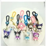 Brelok do Kluczy Sanrio Figurka 3D z Plecionym Paskiem - 24 szt.