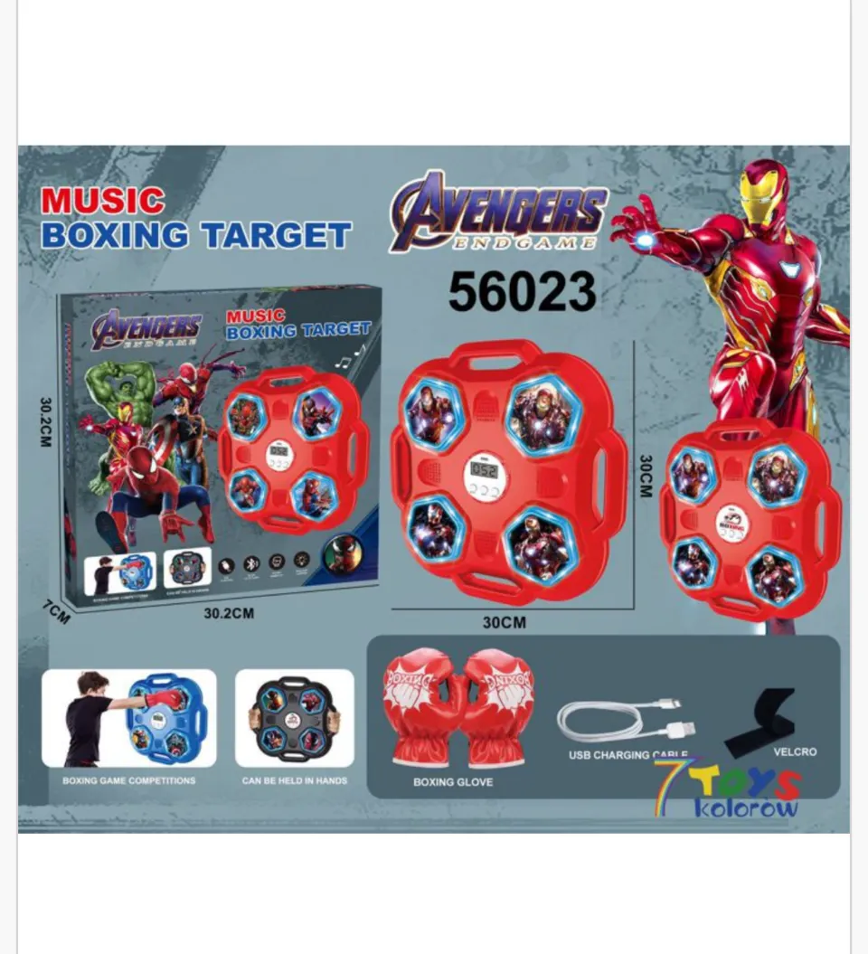 Music Boxing Target Avengers 30cm - Elektroniczna Tarcza Bokserska