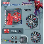 Music Boxing Target Avengers - Elektroniczna tarcza bokserska Bluetooth 35 cm