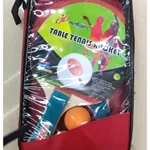 Zestaw Zabawkowe Table Tennis Rosidan w Pokrowcu, Rakietki + Piłki