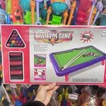 Zestaw Zabawkowe Billiard Game - Mini Bilard Stołowy 6 szt.