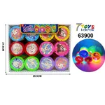 Sprężyna Zabawka Tęczowa Świecąca LED Magic Spring 12 szt.