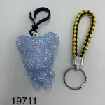 Zestaw DIY Bransoletki Diamentowe Brelok Miś Kryształki PK17212