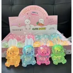 Zabawka Squeeze Toys Królik z Brokatem Gniotek Antystresowy 12 szt.