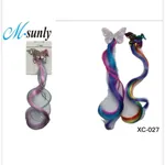 Warkocze perukowe z cekinami M-sunly XC-02, 24 szt.