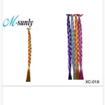 Warkocze Peruk Kolorowe Syntetyczne M-sunly XC-018 24szt
