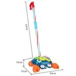 Zabawka Świecąca Muzyczna Pchacz Krab 53cm 6szt